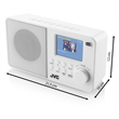 JVC RAE611WDAB DAB rádióvevő