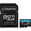 Kingston SDCG3/512GB memóriakártya + adapter