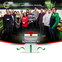 Köszönjük vásárlóink bizalmát!