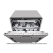 LG DB476TXS QuadWash™ beépíthető gőzös mosogatógép