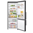 LG GBB569MCAMB alulfagyasztós hűtőszekrény
