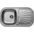 Livinox EC-153DK karcálló, szövetmintás egymedencés csepptálcás mosogatótálca