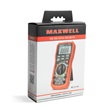 Maxwell-Digital 25314 digitális multiméter automata, hőmérséklet méréssel