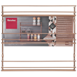 Metaltex MX362533 Pepito-3 Copper fűszerpolc