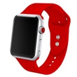 Mybandz APW381643 szilikon szíj 38/40mm-es Apple Watch-hoz, piros