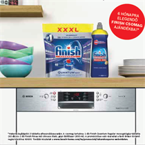 Na, ki szeret mosogatni? A Bosch és Finish párosa!