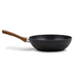Nava 10-144-110 Wok serpenyő 28 cm tapadásmentes kőbevonattal