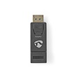 Nedis CCGB37915BK DisplayPort–HDMI Adapter | DisplayPort Dugasz–HDMI Aljzat | fekete