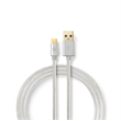 Nedis CCTB61600AL10 USB 3.1 kábel | C Típusú Dugasz - A Dugasz | 1,0 m | Alumínium