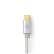 Nedis CCTB61600AL10 USB 3.1 kábel | C Típusú Dugasz - A Dugasz | 1,0 m | Alumínium