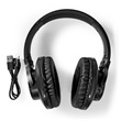 Nedis HPBT1202BK vezeték nélküli Over-Ear fejhallgató
