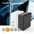 Nedis WCPD65W110BK hálózati gyorstöltő