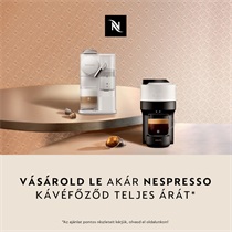 Nespresso - Egy kávéfőző, többszöri kedvezmény