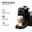 Nespresso® De`Longhi EN267.BAE CitiZ&Milk kapszulás kávéfőző, fekete