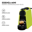 Nespresso® De`Longhi EN85.L Essenza mini kapszulás kávéfőző, zöld