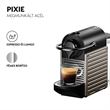 Nespresso® Krups XN304T10 Pixie kapszulás kávéfőző, elektro-titán