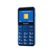 Panasonic KX-TU155EXCN senior mobiltelefon, kék