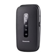 Panasonic KX-TU446EXB Senior mobiltelefon, fekete
