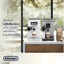 Perfetto cappuccino egyetlen gombnyomásra otthonodban nap, mint nap