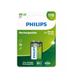 Philips 9VB1A17 170MAH, 9V AKKUMULÁTOR
