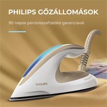 Philips Gőzállomások 90 napos pénzvisszafizetési garanciával