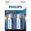 Philips LR20E2B/10 Ultra Alkaline elem