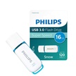 Philips PH668138 pendrive USB 3.0 16GB Snow Edition, fehér-kék