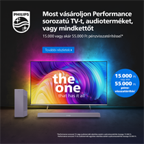 Philips Performance TV és Philips audiotermékek most pénzvisszatérítéssel