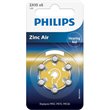 Philips ZA10B6A/00 Minicells akkumulátor hallókészülékhez, cink-levegő, 1.4V, 6 db-os kiszerelés