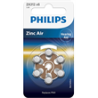 Philips ZA312B6A/00 Minicells akkumulátor hallókészülékhez, cink-levegő, 1.4V, 6 db-os kiszerelés
