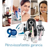 Philips pénzvisszafizetési garancia