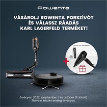 Rowenta porszívók ráadás Karl Lagerfeld termékekkel!