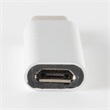 SAL USBC A1 USB-C dugó - microUSB-B aljzat átalakító, fém
