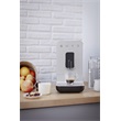 SMEG BCC11BLMEU automata kávéfőző, Basic, szálcsiszolt alumínium front, fekete
