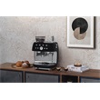 SMEG EGF03BLEU őrlővel kombinált espresso kávéfőző, retro, fekete