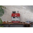 SMEG EGF03RDEU őrlővel kombinált espresso kávéfőző, retro, piros