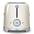 SMEG TSF01CREU retro 2-szeletes kenyérpirító, bézs