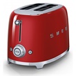 SMEG TSF01RDEU retro 2-szeletes kenyérpirító, piros