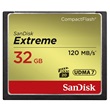 SanDisk 124093 CF Extreme memóriakártya 32 GB, 120 MB/sec