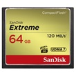 SanDisk 124094 CF Extreme memóriakártya 64 GB, 120 MB/sec