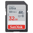 Sandisk 186496 Sandisk SDHC Ultra kártya 32GB 120MB CL10 UHS-I