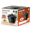 Sencor SRM 0601BK rizsfőző