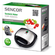 Sencor SSM4300SS szendvicssütő