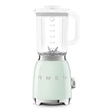 Smeg BLF03PGEU turmixgép, 50-es évek retro design, 1,5 liter, 800 W, 4 fokozat, 4 program, világoszöld