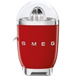 Smeg CJF11RDEU citrusprés, 50-es évek retro design, 70W, piros