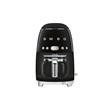 Smeg DCF02BLEU filteres kávéfőző, retro, fekete
