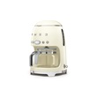 Smeg DCF02CREU filteres kávéfőző, retro, bézs