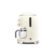 Smeg DCF02CREU filteres kávéfőző, retro, bézs