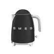 Smeg KLF03BLMEU vízforraló, 50-es évek retro design,1,7 liter, 2400 W, matt fekete
