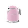 Smeg KLF05PKEU mini vízforraló, 50-es évek retrodesign, 0,8 liter, 1400 W, rózsaszín